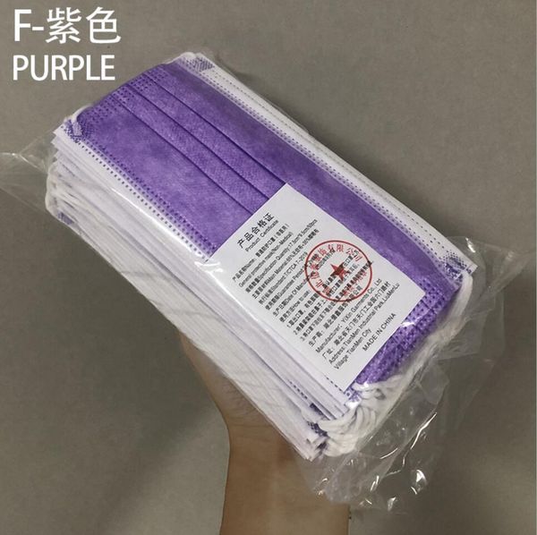 colorful dhl 500pcs disposable face masks50pcs/bag mask 3 layer balck gray pink dust mouth masks cover 3-ply
colorful dhl 500pcs disposable face masks50pcs/bag mask 3 layer balck gray pink dust mouth masks cover 3-ply