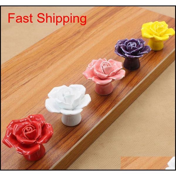 ceramic rose cabinet knob drawer dresser kids furniture pull handle simple and modern de qylcfw homes2011
ceramic rose cabinet knob drawer dresser kids furniture pull handle simple and modern de qylcfw homes2011