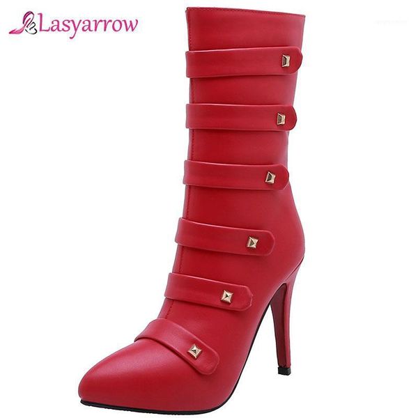 lasyarrow fashion winter stiletto boots high heel black white bride wedding womens shoes sewing design mid calf boots j11161
lasyarrow fashion winter stiletto boots high heel black white bride wedding womens shoes sewing design mid calf boots j11161