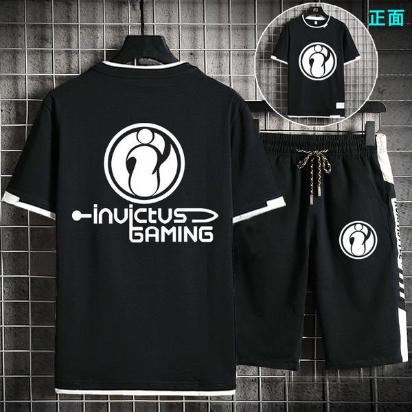 leisure fashion students lol ig team clothes pure cotton t-shirt men's short sleeve shorts a sports suit summer
leisure fashion students lol ig team clothes pure cotton t-shirt men's short sleeve shorts a sports suit summer