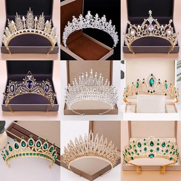 wedding crown bridal headpiece gold silver color rhinestone crystal diadem queen crowns princess tiaras wedding hair accessories, Golden;silver
wedding crown bridal headpiece gold silver color rhinestone crystal diadem queen crowns princess tiaras wedding hair accessories, Golden;silver