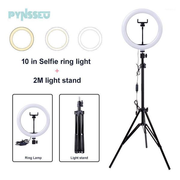 flash heads pynsseu video lamp 10" led ring light with stand dimmable pography lighting kit phone holder for tik tok / studio yout1
flash heads pynsseu video lamp 10" led ring light with stand dimmable pography lighting kit phone holder for tik tok / studio yout1