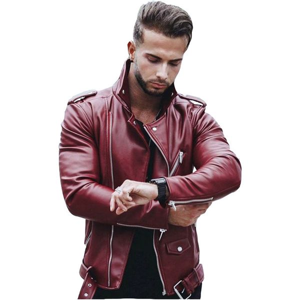 isurvivor 2020 plus size leather jacket men autumn fashion long sleeve stand collar winter zipper patchwork faux leather jacket lj201013, Black;brown
isurvivor 2020 plus size leather jacket men autumn fashion long sleeve stand collar winter zipper patchwork faux leather jacket lj201013, Black;brown