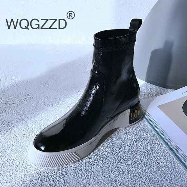 2020 new winter shoes women's ankle boots stretch fabric flock gladiator short boots lace up increased ankle zapatos mujer, Black
2020 new winter shoes women's ankle boots stretch fabric flock gladiator short boots lace up increased ankle zapatos mujer, Black