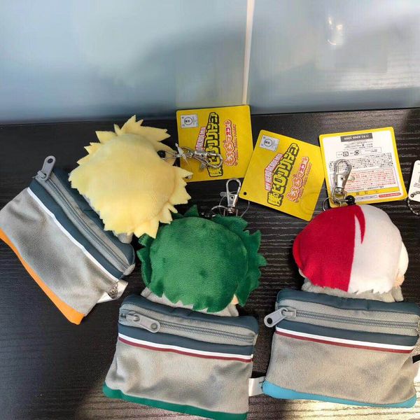 15cm my hero academia coin purse card bag pendant plush toy padded doll charm cartoon gift midoriya izuku bakugou katsuki todoroki shouto
15cm my hero academia coin purse card bag pendant plush toy padded doll charm cartoon gift midoriya izuku bakugou katsuki todoroki shouto