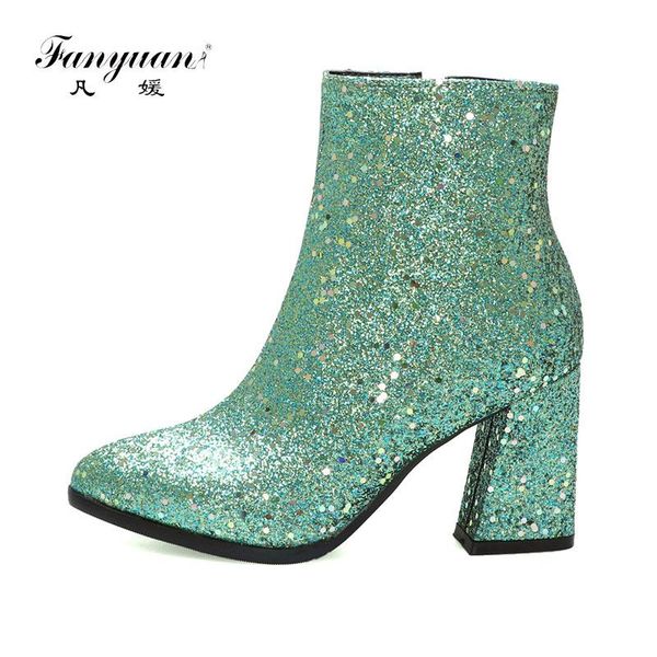 fanyuan big size 32-43 fashion ladies party glitters booties bling ankle boots women 2021 winter high heels shoes woman, Black
fanyuan big size 32-43 fashion ladies party glitters booties bling ankle boots women 2021 winter high heels shoes woman, Black