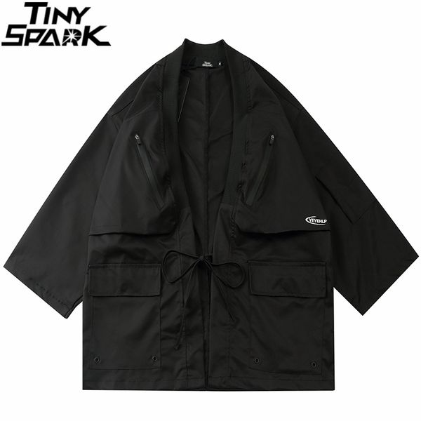 japanese kimono jacket zipper pockets hip hop men black jacket streetwear harajuku japan style cardigan jacket kimono 201114, Black;brown
japanese kimono jacket zipper pockets hip hop men black jacket streetwear harajuku japan style cardigan jacket kimono 201114, Black;brown