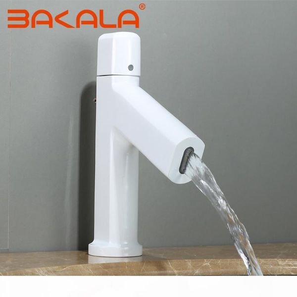 bakala new design bath basin faucet brass black faucet brush nickel sink mixer tap vanity cold water white bathroom faucets
bakala new design bath basin faucet brass black faucet brush nickel sink mixer tap vanity cold water white bathroom faucets