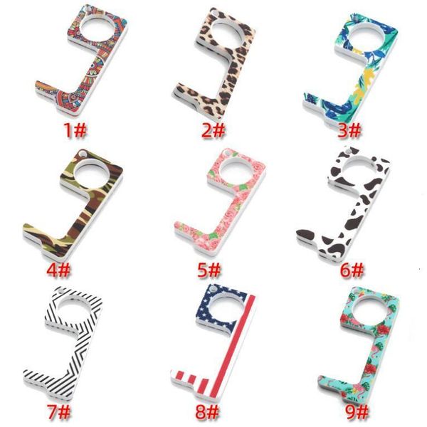 handheld thickened closer acrylic non-touch edc keychain tool offering anti-epidemic door opener hook & stylus utlity6qs, Silver
handheld thickened closer acrylic non-touch edc keychain tool offering anti-epidemic door opener hook & stylus utlity6qs, Silver