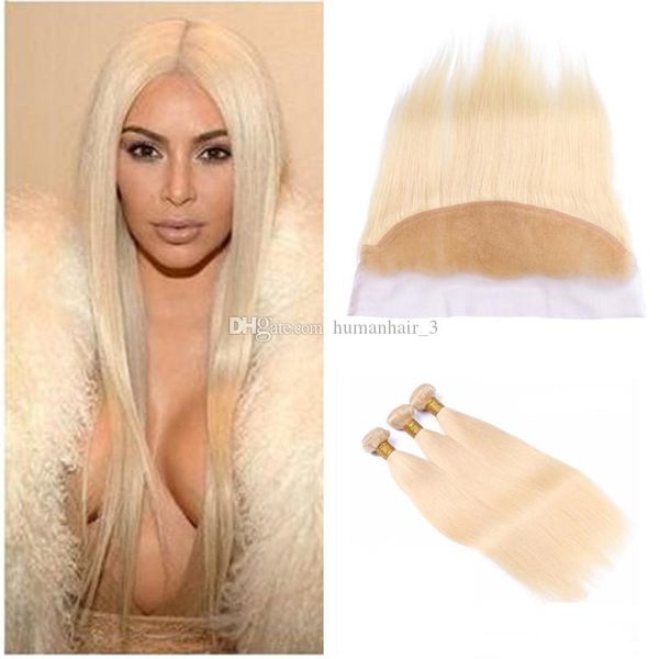 blonde straight hair wefts with 13*4 full lace frontals #613 platinum blonde straight human virgin hair bundles and lace frontal clousure, Black;brown
blonde straight hair wefts with 13*4 full lace frontals #613 platinum blonde straight human virgin hair bundles and lace frontal clousure, Black;brown