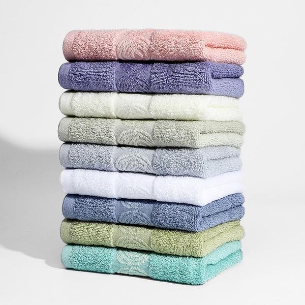 towel 2pc pure cotton hand absorbent quick dry spa face solid for bathroom 35x75cm 
towel 2pc pure cotton hand absorbent quick dry spa face solid for bathroom 35x75cm