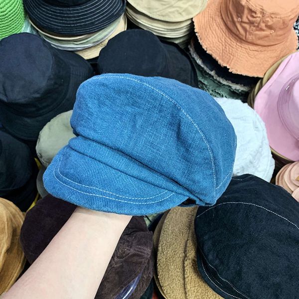 hats three for forward korean women, Blue;gray
hats three for forward korean women, Blue;gray