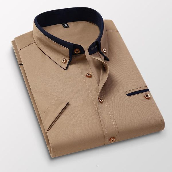 fashion homme 2020 new summer men shirts short sleeved fashion solid twill male shirts formal business white camisa masculina, White;black
fashion homme 2020 new summer men shirts short sleeved fashion solid twill male shirts formal business white camisa masculina, White;black