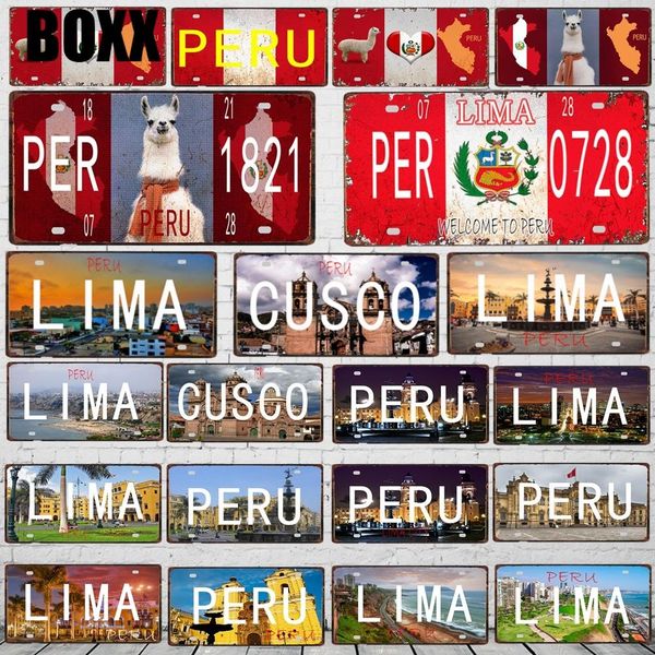 2021 funny metal signs 30x15cm funny peru vintage travel metal poster lima landscape decorative signs wall art restaurant home decor
2021 funny metal signs 30x15cm funny peru vintage travel metal poster lima landscape decorative signs wall art restaurant home decor
