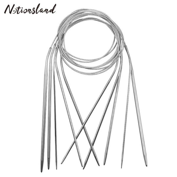 80cm stainless steel circular knitting needles crochet hook diy wool cotton yarn sweater weave knitting tools 2-4mm, Black
80cm stainless steel circular knitting needles crochet hook diy wool cotton yarn sweater weave knitting tools 2-4mm, Black