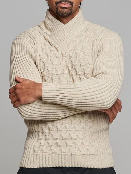 autumn winter mens sweaters fashion high neck sweaters casual long sleeved check pattern mens designer clothes, White;black
autumn winter mens sweaters fashion high neck sweaters casual long sleeved check pattern mens designer clothes, White;black