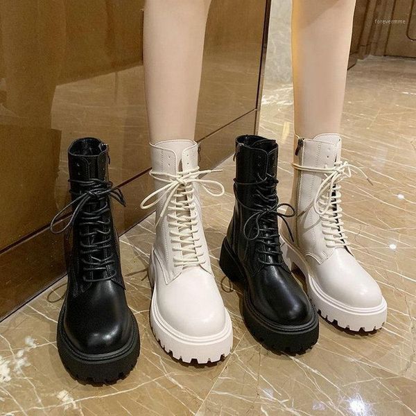boots 2021 autumn and winter british style korean motorcycle casual platform plus velvet mid-tube women's fd-1161, Black
boots 2021 autumn and winter british style korean motorcycle casual platform plus velvet mid-tube women's fd-1161, Black