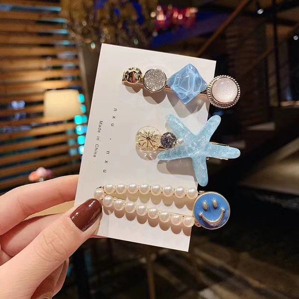 brand starfish hairpin three piece net red pearl hairpin girl's one character clip with bangs klwe, White;black
brand starfish hairpin three piece net red pearl hairpin girl's one character clip with bangs klwe, White;black