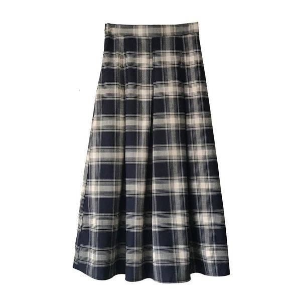 2021 plaid women korea japan style autumn student high waist female long maxi skirts button fashion new 9hv6, Black
2021 plaid women korea japan style autumn student high waist female long maxi skirts button fashion new 9hv6, Black