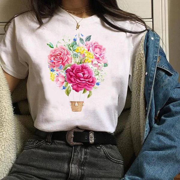women clothes lady graphic short sleeve flower travel mujer camisetas trend 90s print tees female t shirt womens t-shirt, White
women clothes lady graphic short sleeve flower travel mujer camisetas trend 90s print tees female t shirt womens t-shirt, White