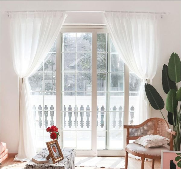 sheer curtains not transparent yarn finished balcony screen partition living room half shading window screens white cloth
sheer curtains not transparent yarn finished balcony screen partition living room half shading window screens white cloth
