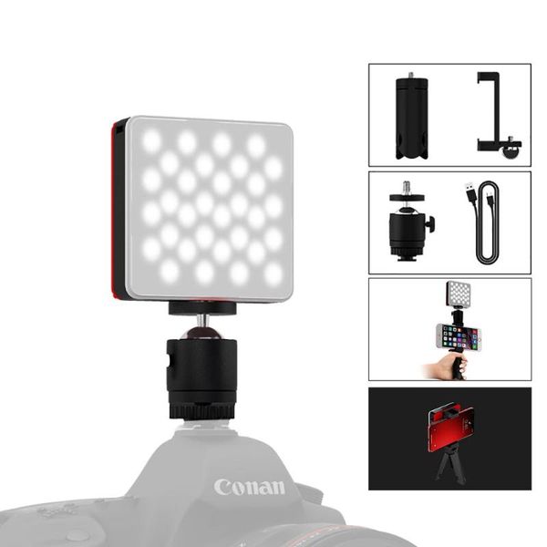 flash heads tolifo mini 64 led camera light, portable rechargeable smartphone light panel kit for dslr camcorder mobile phone
flash heads tolifo mini 64 led camera light, portable rechargeable smartphone light panel kit for dslr camcorder mobile phone