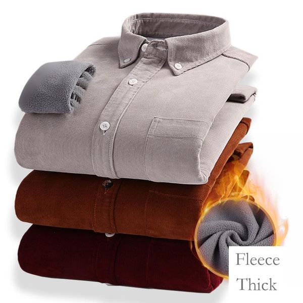 men's casual shirts corduroy autumn winter men pure cotton shirt long sleeve vintage pockets warm thin coat solid loose for male spring, White;black
men's casual shirts corduroy autumn winter men pure cotton shirt long sleeve vintage pockets warm thin coat solid loose for male spring, White;black
