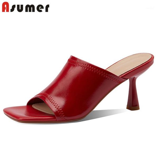 slippers asumer 2021 fashion thin high heels party wedding shoes women slipper summer genuine leather woman1, Black
slippers asumer 2021 fashion thin high heels party wedding shoes women slipper summer genuine leather woman1, Black