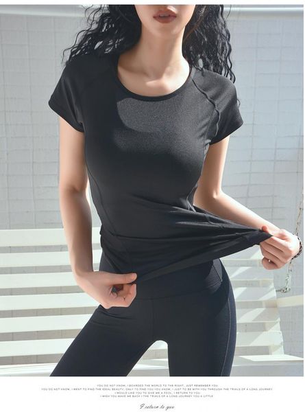 running jerseys seamless women workout t-shirt round neck quick-drying breathable long sleeve yoga suit fitness clothes activewear, Black;blue
running jerseys seamless women workout t-shirt round neck quick-drying breathable long sleeve yoga suit fitness clothes activewear, Black;blue