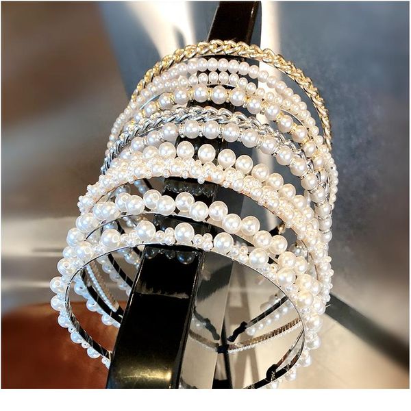new women elegant full pearls simple hairbands sweet headband hair hoops holder ornament head band lady fashion hair acc wmtczw, White
new women elegant full pearls simple hairbands sweet headband hair hoops holder ornament head band lady fashion hair acc wmtczw, White