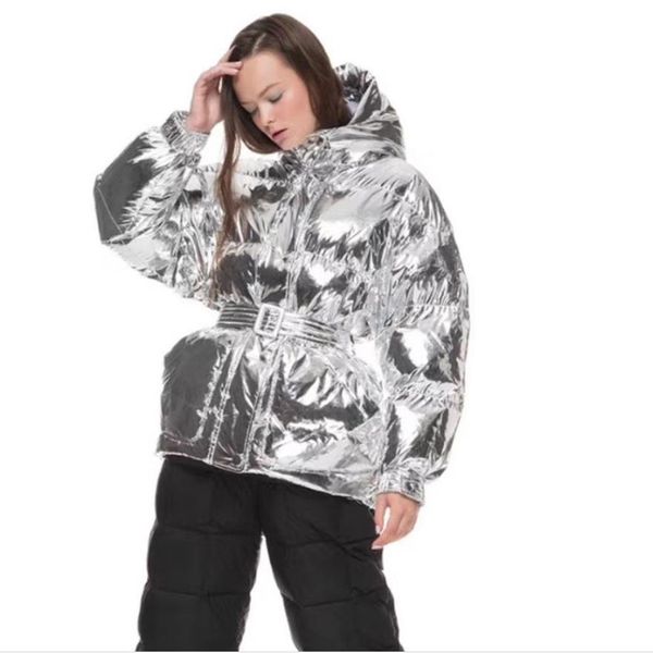 glistening silver reflection cowl warm goose down women's winter coat was thin cute to lowest parka jacket with thicker belt f797, Black
glistening silver reflection cowl warm goose down women's winter coat was thin cute to lowest parka jacket with thicker belt f797, Black