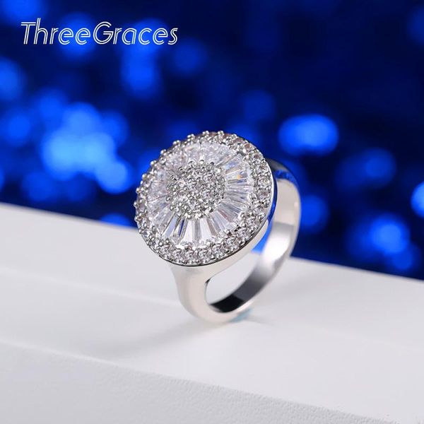 threegraces 2020 new fashion silver color white cubic zirconia crystal big round wedding bands engagement rings for women rg068, Slivery;golden
threegraces 2020 new fashion silver color white cubic zirconia crystal big round wedding bands engagement rings for women rg068, Slivery;golden
