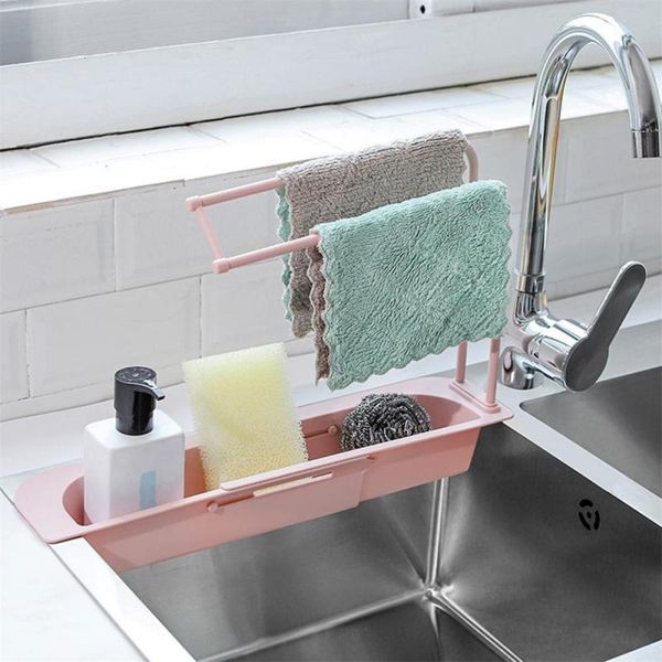 new sink storage rack holder expandable storage drain basket home kitchen bathroom accessories blue/white/pink/gray
new sink storage rack holder expandable storage drain basket home kitchen bathroom accessories blue/white/pink/gray