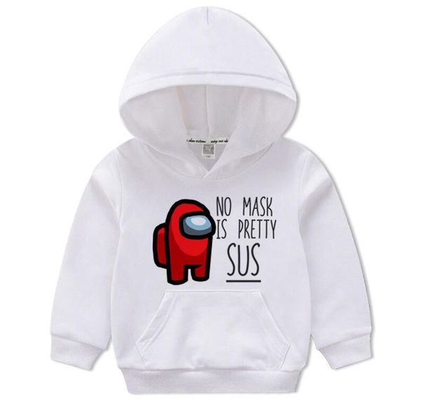 among us kids sweatershirt game cartoon hooded hoodie pullover autumn winter boy girl white long sleeve casual sweater cz122107, Black
among us kids sweatershirt game cartoon hooded hoodie pullover autumn winter boy girl white long sleeve casual sweater cz122107, Black