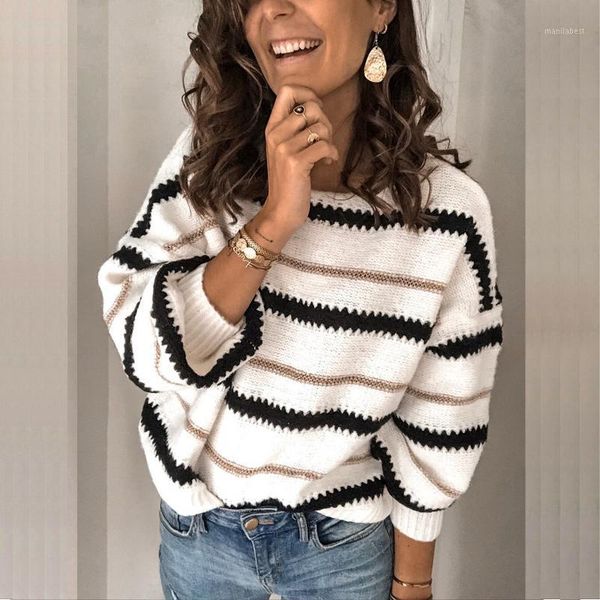 new women autumn long sleeve sweater loose fashion patchwork o-neck sweater winter pullover s-xl female jumper1, White;black
new women autumn long sleeve sweater loose fashion patchwork o-neck sweater winter pullover s-xl female jumper1, White;black