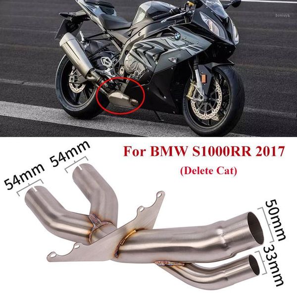 motorcycle exhaust system slip on s1000rr pipe mid connect link tube middle section delete cat for 2021 system1
motorcycle exhaust system slip on s1000rr pipe mid connect link tube middle section delete cat for 2021 system1