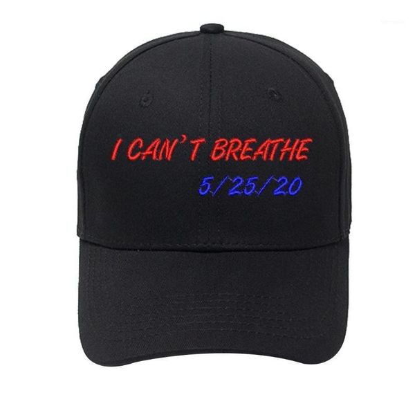 2020 new men's women's hat baseball cap embroidery outdoors cycling cap i can't breathe gorra ciclismo1, Black
2020 new men's women's hat baseball cap embroidery outdoors cycling cap i can't breathe gorra ciclismo1, Black