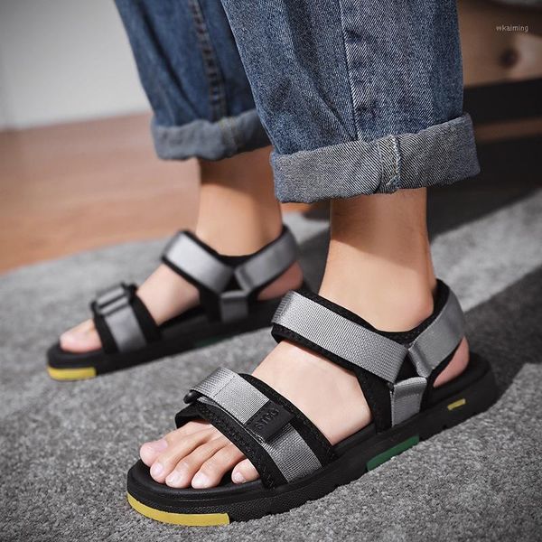 sandals and slippers men's summer vietnamese beach shoes casual fashion wild word drag dual-use sandals1, Black
sandals and slippers men's summer vietnamese beach shoes casual fashion wild word drag dual-use sandals1, Black