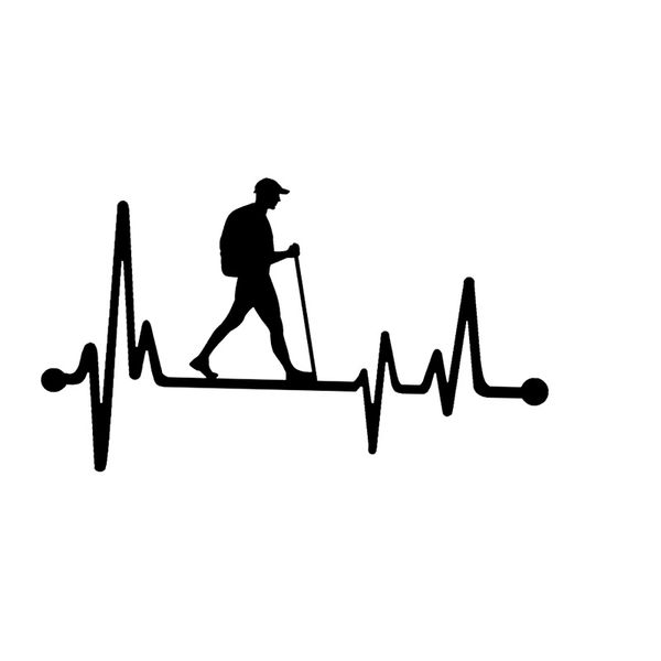 16.6cm*9.5cm guy hiker hiking heartbeat lifeline vinyl black/silver car sticker c22-1106
16.6cm*9.5cm guy hiker hiking heartbeat lifeline vinyl black/silver car sticker c22-1106