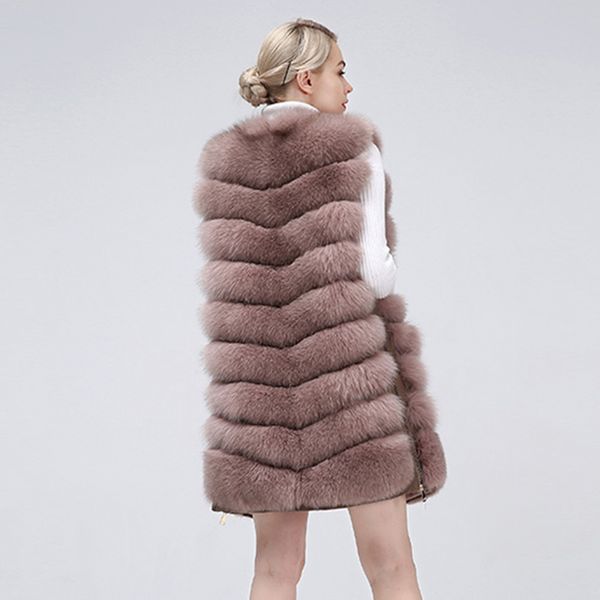 natural women's fox fur coat vest new zipper long coat winter warm coat natural fur true fox vest jacket lj201204, Black
natural women's fox fur coat vest new zipper long coat winter warm coat natural fur true fox vest jacket lj201204, Black