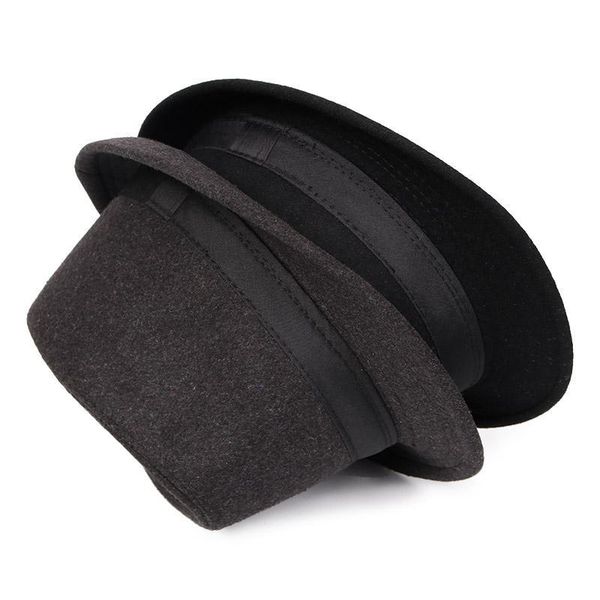 classical new 2020 men's winter to keep warm wool fedora hat men short brim gentleman jazz felt hats black fedos, Black;white
classical new 2020 men's winter to keep warm wool fedora hat men short brim gentleman jazz felt hats black fedos, Black;white