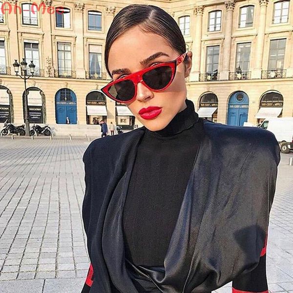 cat eye sunglasses women vintage flat sun glasses female brand designer red black eyewear goggle, White;black
cat eye sunglasses women vintage flat sun glasses female brand designer red black eyewear goggle, White;black