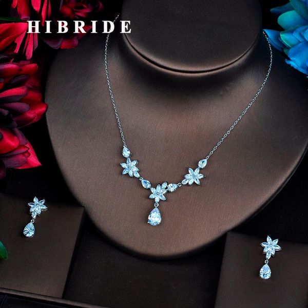 hibride известный дизайн brilliant cubic zircon свадьба женщины свадебные ювелирные комплекты ожерелье наборы платье аксессуары подарки n-53, Silver
hibride известный дизайн brilliant cubic zircon свадьба женщины свадебные ювелирные комплекты ожерелье наборы платье аксессуары подарки n-53, Silver