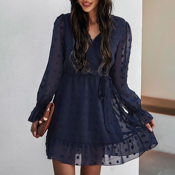 2021 european and american spring and summer fashion new solid color long sleeve high waist temperament commuter dress, Black;gray
2021 european and american spring and summer fashion new solid color long sleeve high waist temperament commuter dress, Black;gray