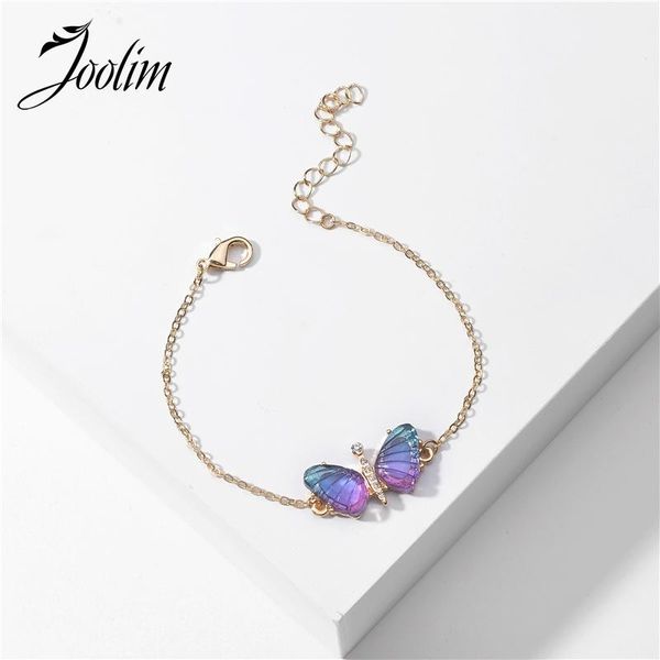 charm bracelets joolim resin butterfly bracelet zinc alloy trendy jewelry, Golden;silver
charm bracelets joolim resin butterfly bracelet zinc alloy trendy jewelry, Golden;silver