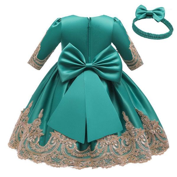 long sleeve girls flower dresses for party lace applique pearls sash bow flower girl dress lace first communion dresses1, Red;yellow
long sleeve girls flower dresses for party lace applique pearls sash bow flower girl dress lace first communion dresses1, Red;yellow