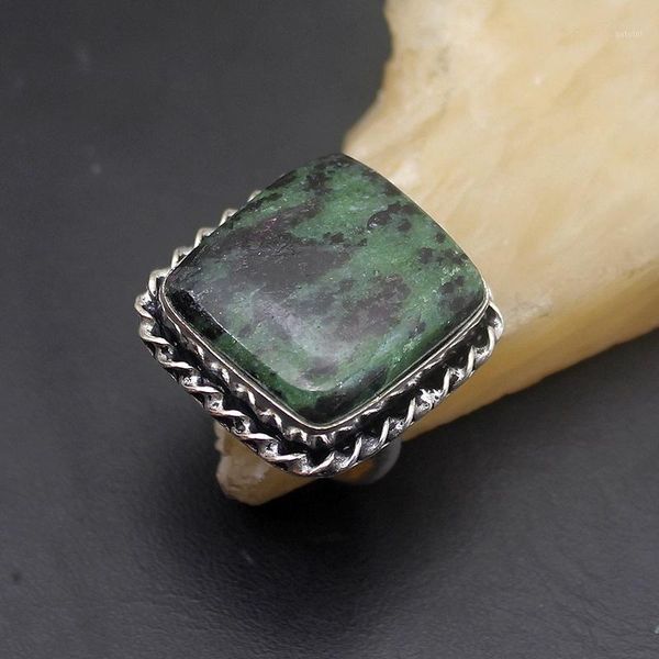 antique solitaire green obsidian fashion jewelry 925 sterling silver charms band ring size 8.5 h3421, Golden;silver
antique solitaire green obsidian fashion jewelry 925 sterling silver charms band ring size 8.5 h3421, Golden;silver