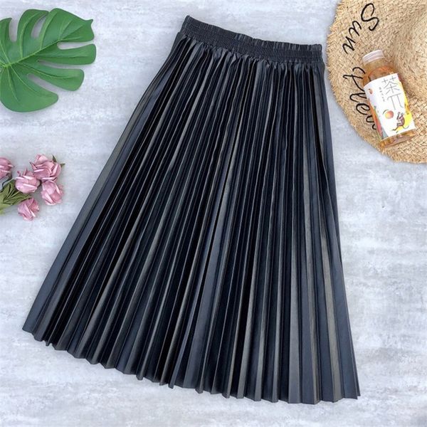 neophil ladies black pu fur faux leather midi skirt thick winter pleated high waist vintage mid-calf women longa saia s2010
neophil ladies black pu fur faux leather midi skirt thick winter pleated high waist vintage mid-calf women longa saia s2010