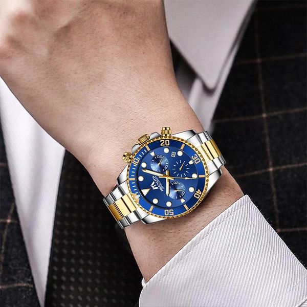 2020 megalith мужчины часы роскошный лучший бренд из нержавеющей стали водонепроницаемые кварцевые часы для мужчин спортивный хронограф свет, Silver
2020 megalith мужчины часы роскошный лучший бренд из нержавеющей стали водонепроницаемые кварцевые часы для мужчин спортивный хронограф свет, Silver