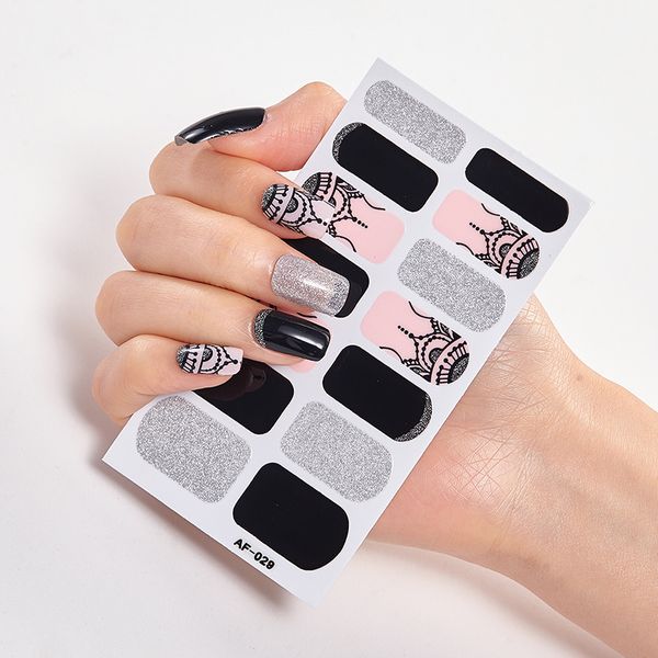 full cover stickers art decoration minimalist design self adhesivesticker nail accesoires sticker set, Black
full cover stickers art decoration minimalist design self adhesivesticker nail accesoires sticker set, Black
